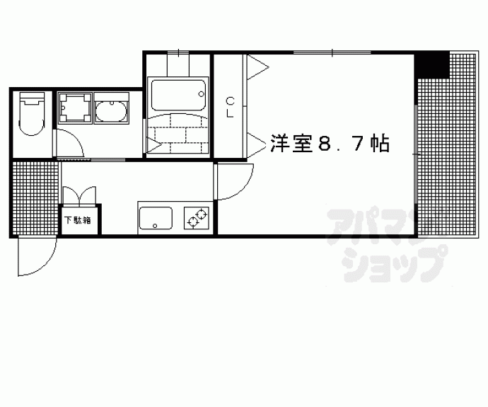 【ベラジオ西陣聚楽】間取