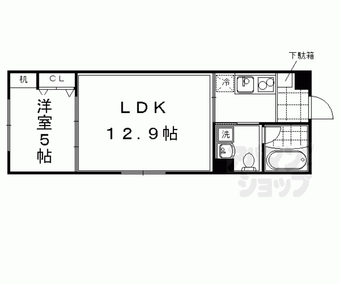 【Optima御所西藪之内町】間取