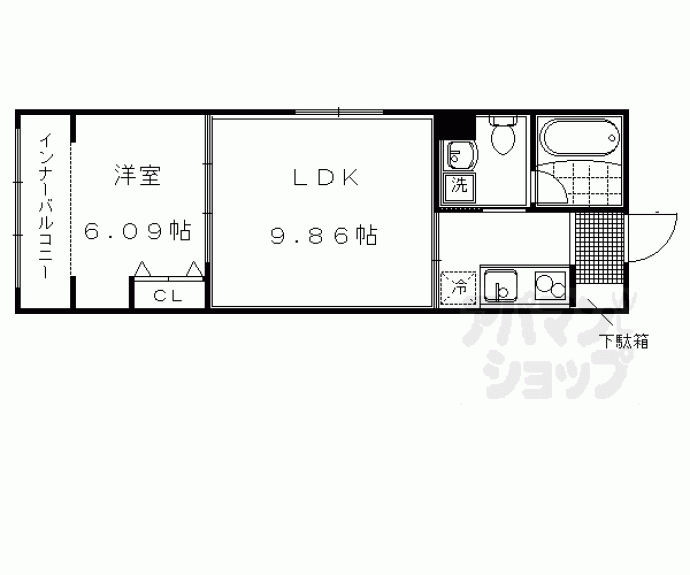 【Ｏｐｔｉｍａ御所西藪之内町】間取