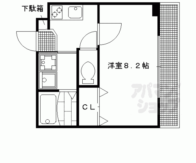 【Ｍｅｒｇｅ一条通】間取