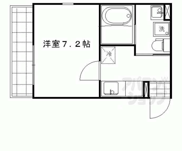 【エスパス∞白梅町】間取