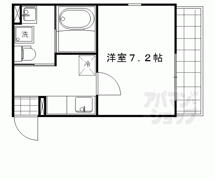 【エスパス∞白梅町】間取