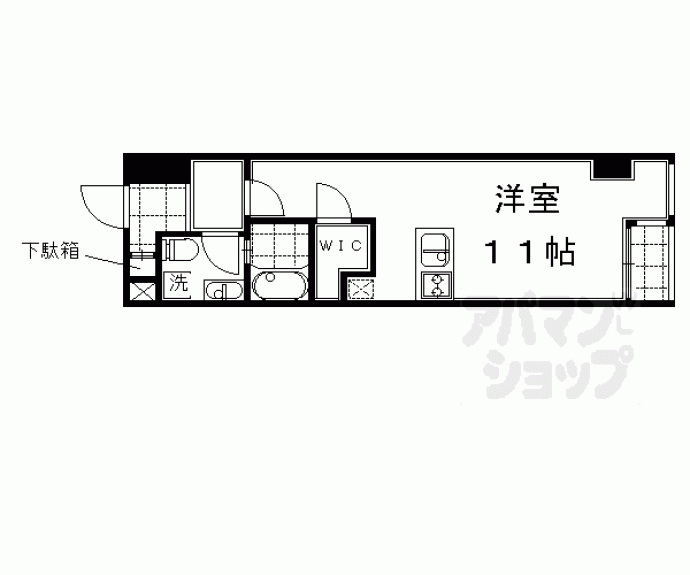 【グランスイート鴨川】間取