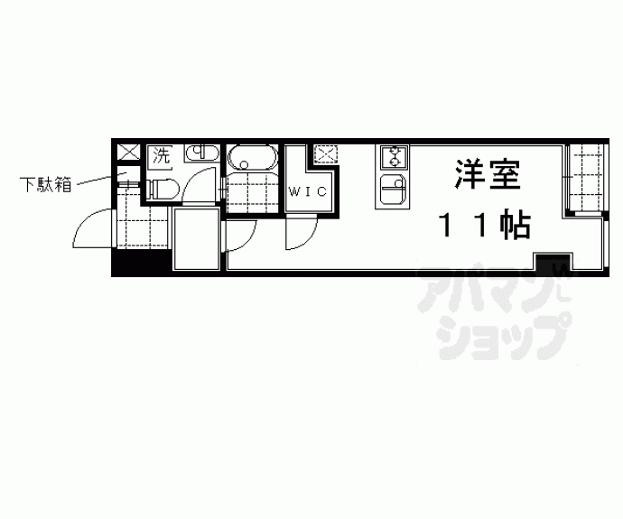 【グランスイート鴨川】間取