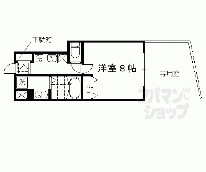 【ベラジオ堀川今出川】間取