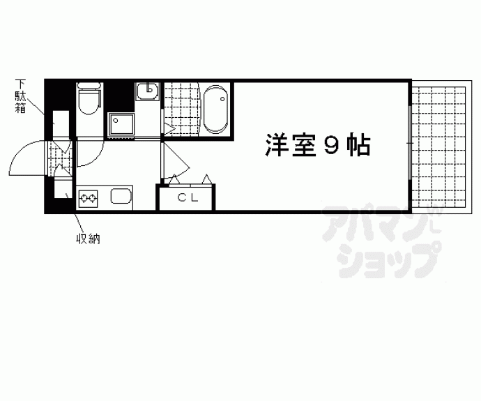 【ベラジオ堀川今出川】間取