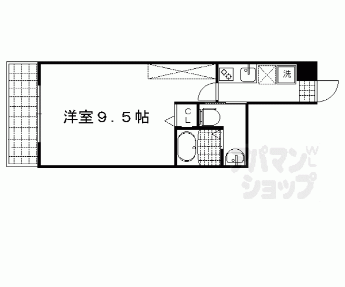 【アークリード今出川大宮】間取