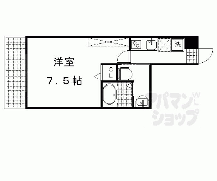 【アークリード今出川大宮】間取