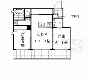 【シャーメゾン二条城北】