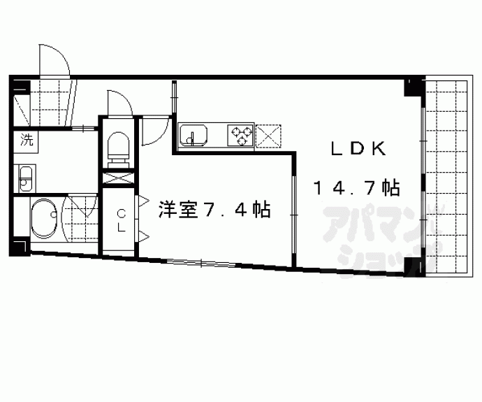 【コモダカーサエンマ】間取