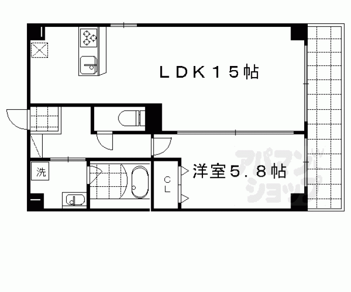 【コモダカーサエンマ】間取