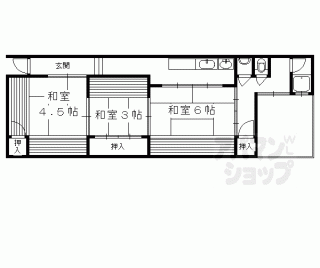 【上京区鳳瑞町２４２－３貸家】