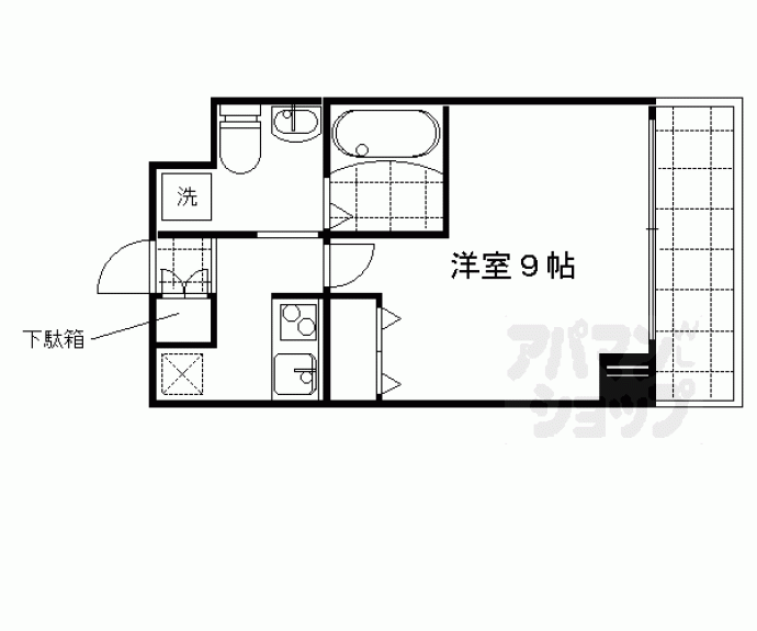 【エスペレ西陣】間取