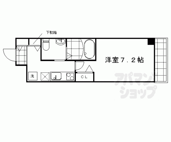 【エスペレ西陣】間取