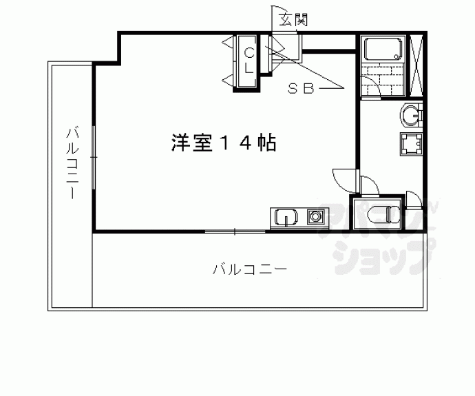 【メゾンＳ＆Ｊ】間取