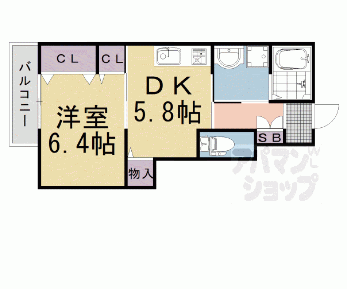 【シャルマンコート】間取