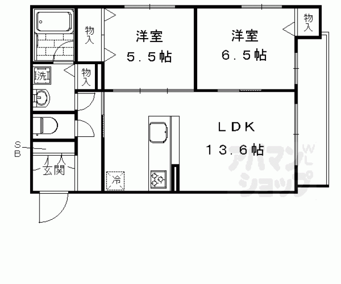 【ホルツカステン　デア　フロイデ】間取