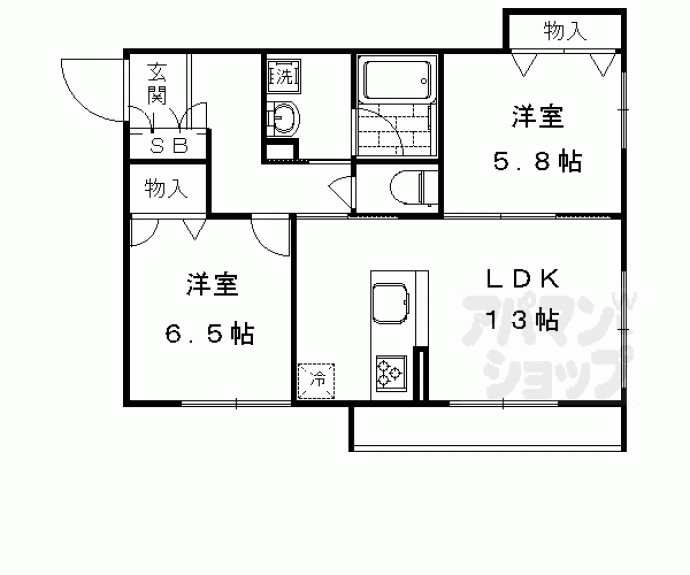 【ホルツカステン　デア　フロイデ】間取