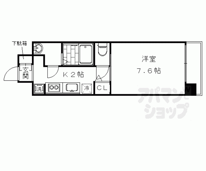 【Ｖｅｇａｓ太秦天神川】間取