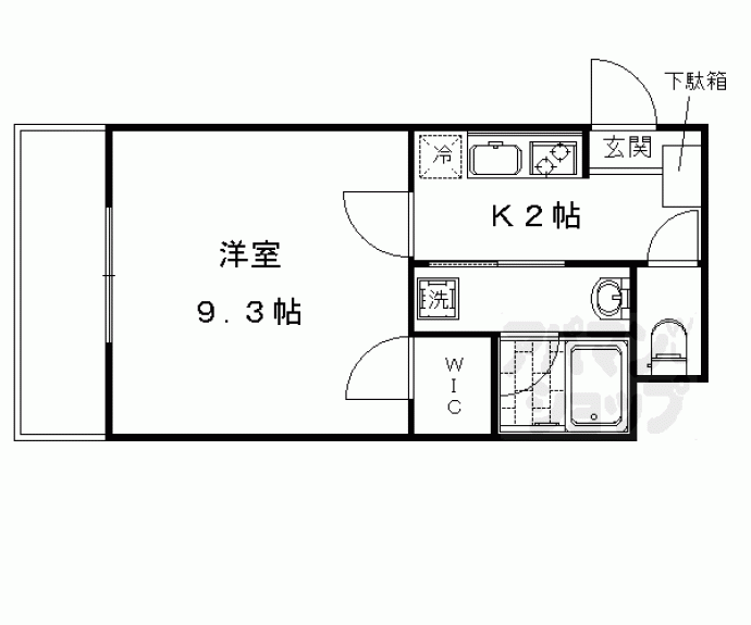 【Ｍａｐｌｅ御所ノ内】間取