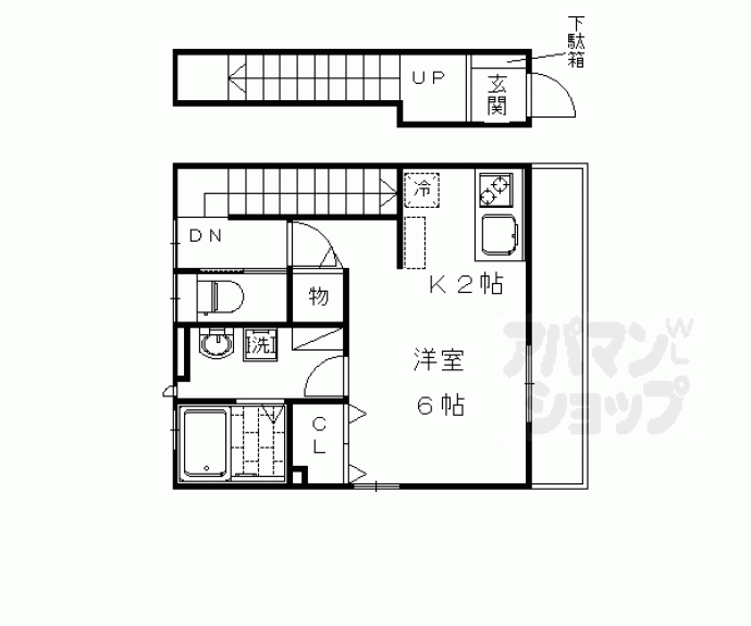 【セレーネ四条】間取