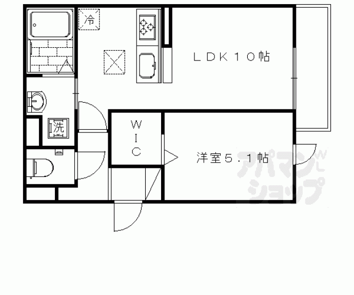 【ヴォーグ山ノ内】間取