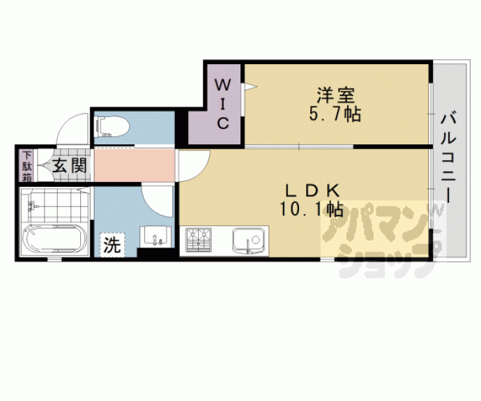 【ユアメゾン梅津北】間取