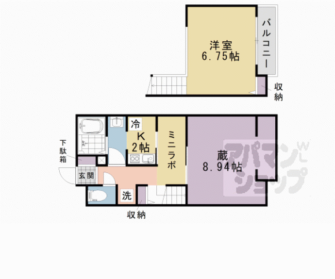 【Ａｔｔｒａｉｔ　Ｕｚｕｍａｓａ】間取