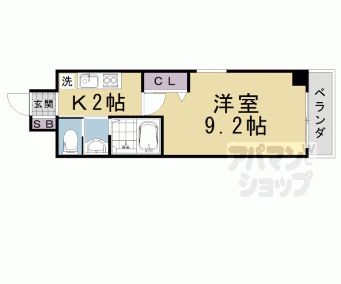 【ＫＯＫＥＮ　ＢＵＩＬＤＩＮＧ】間取