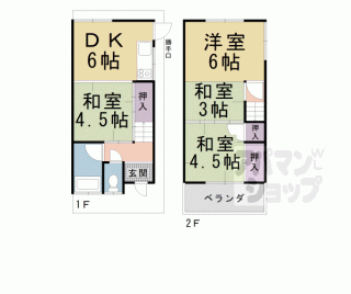 【太秦奥殿町３６－１２貸家】