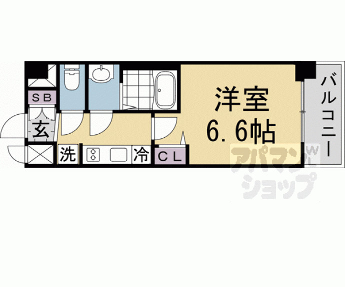 【ファステート京都西院パール】間取