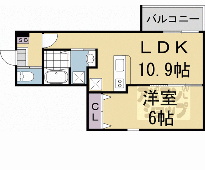 【カーサ・パレルモ】間取