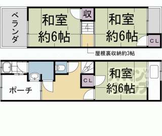 【太秦松本町テラスハウス】