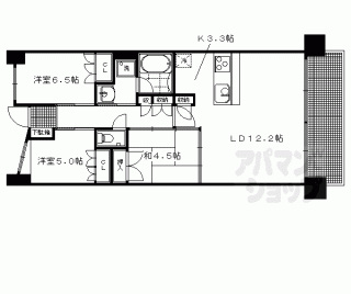 【四条烏丸クロスマーク】