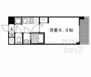 【プレサンス京都五条天使突抜】