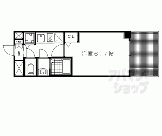 【プレサンス京都五条天使突抜】