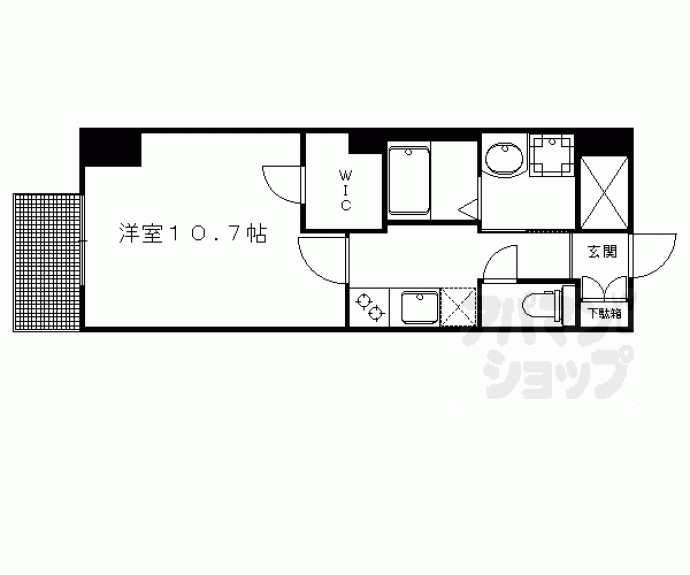 【リヴェール綾堀川】間取