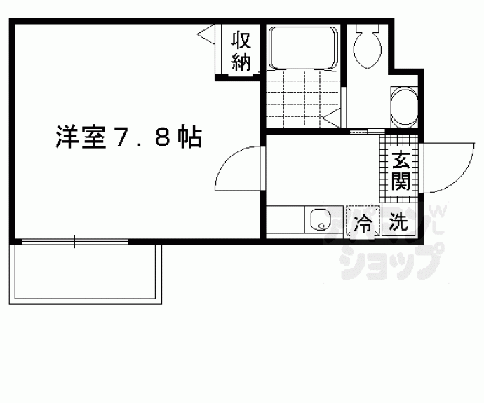 【カーサフォレスタⅡ】間取