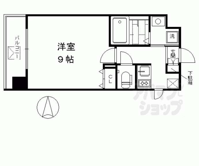 【フレンドリーハウス匠　四条堀川】間取