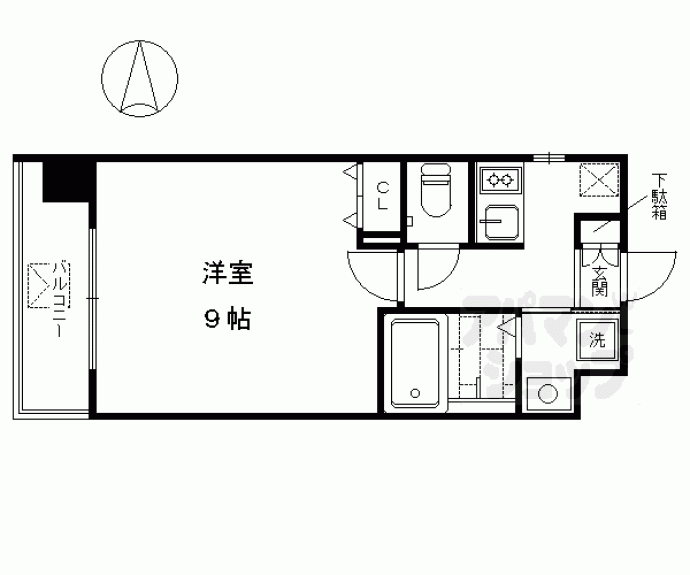 【フレンドリーハウス匠　四条堀川】間取