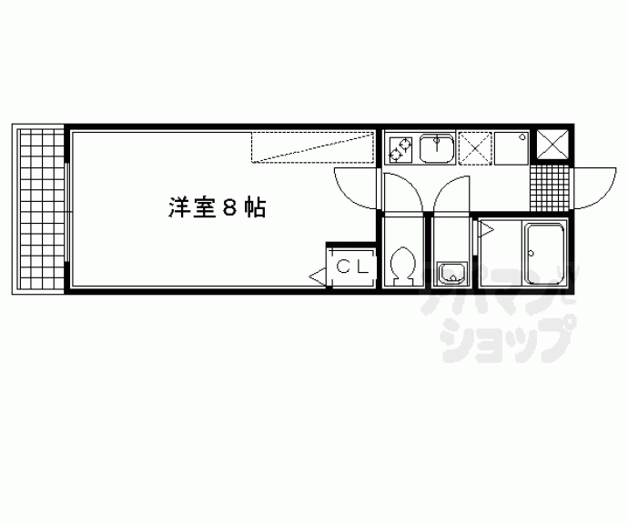 【アビタシオン東山】間取