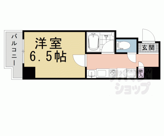 【サンシティ烏丸】間取