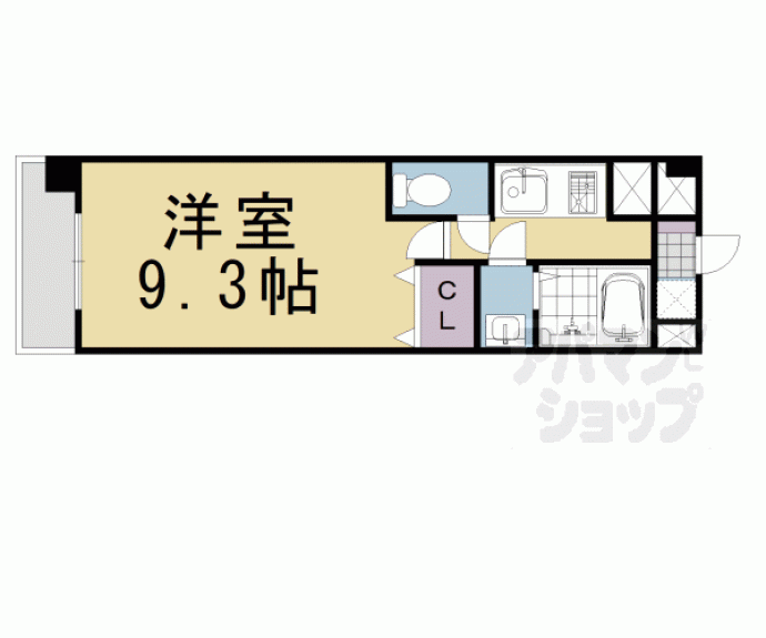 【サンシティ烏丸高辻】間取