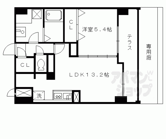 【グラン・アミール御池】間取