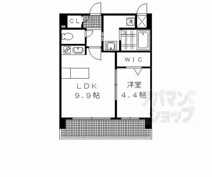 【グラン・アミール御池】間取