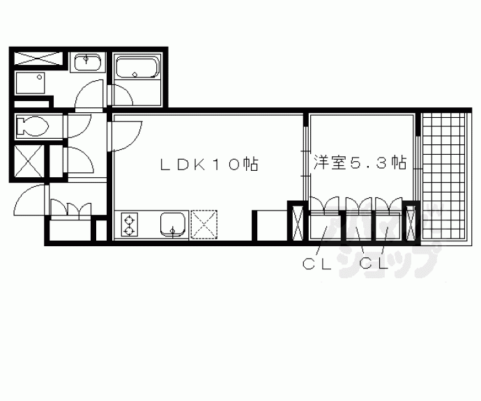 【プレミスト京都六角通堂之前町】間取