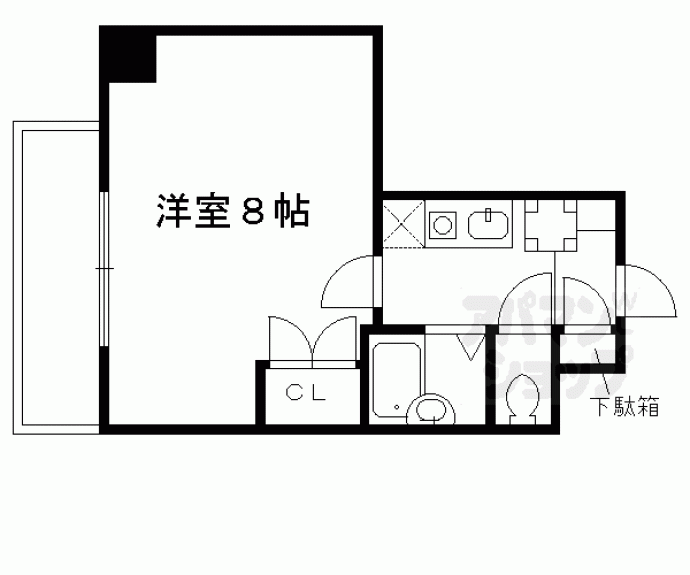 【アール四条大宮】間取