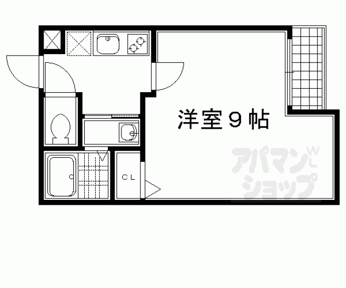 【ＣＩＥＬＯ四条堀川】間取