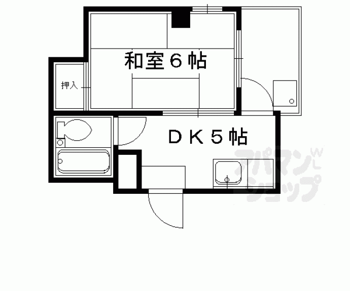 【城南ハイツ】間取