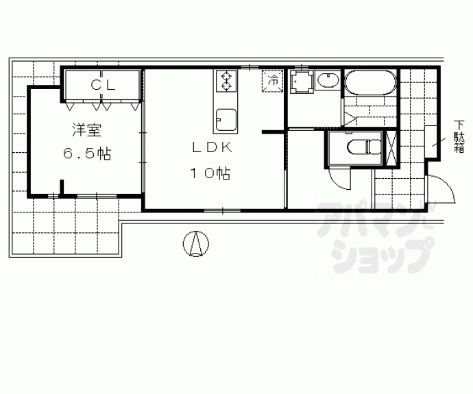 【ＴｏＴＨＹ丸太町】間取